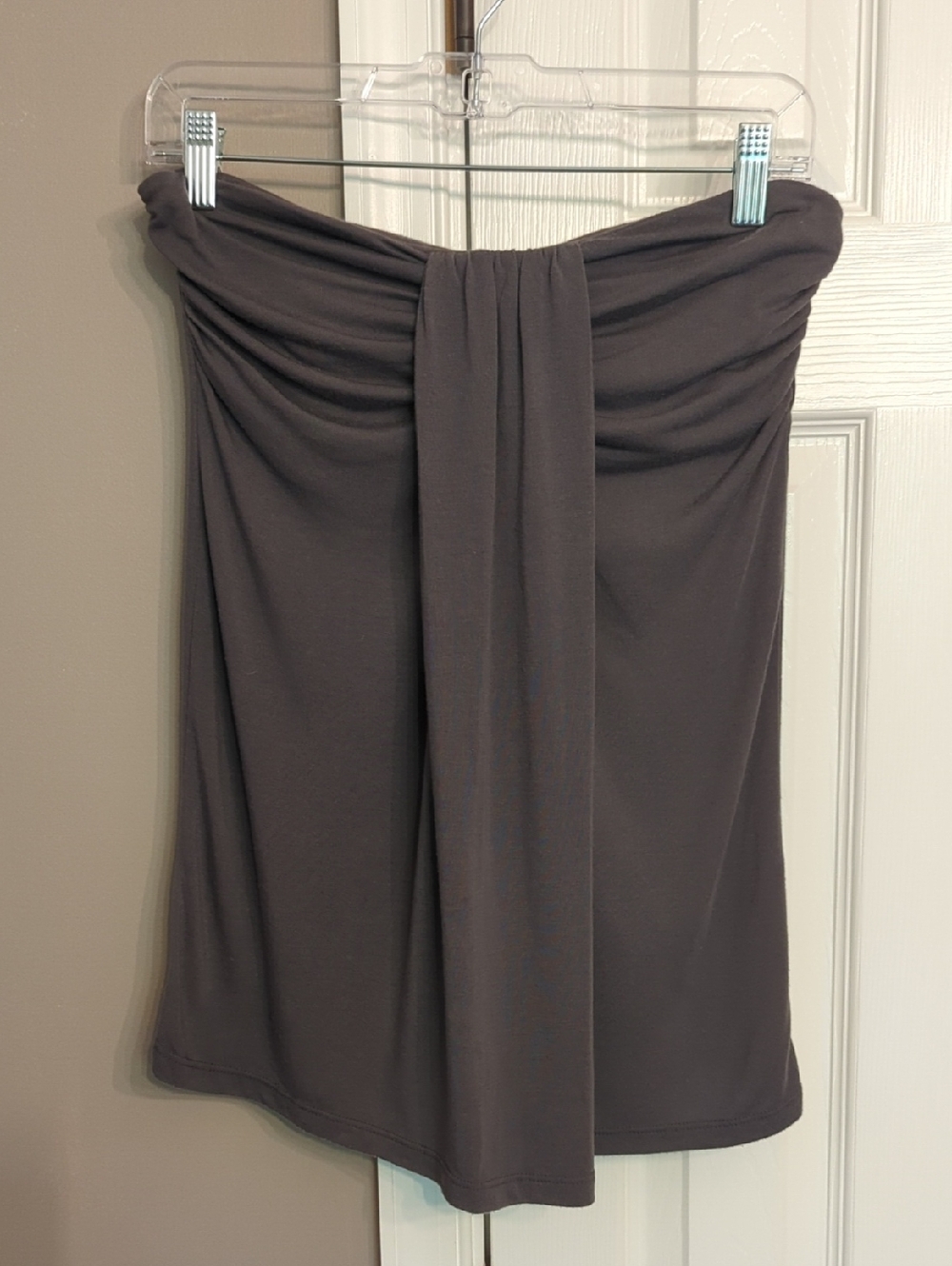 Y2K Old Navy Gray Strapless Tank Top